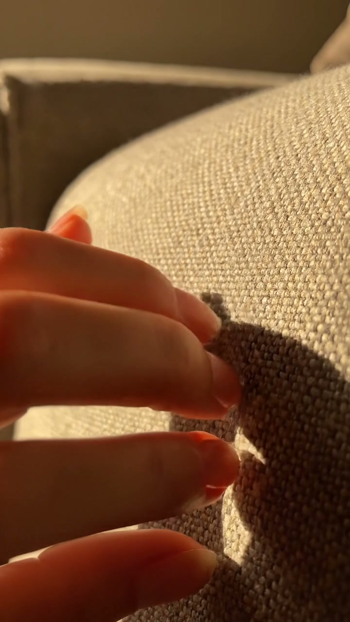 Close-up texture detail for reupholstery fabric planning